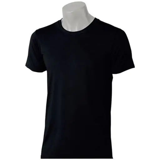 Men's Classic Black Crew Neck T-Shirt